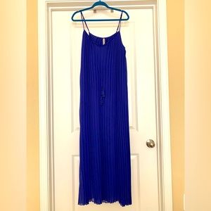 Summer Maxi pleated dress, size 2X